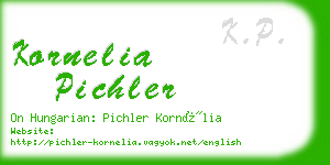 kornelia pichler business card